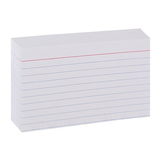 index cards 3x5